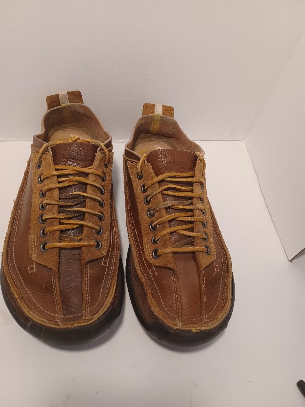 Timberland Smart comfort 69510 Brown Leather Seven Eyelet Men's size 9.5